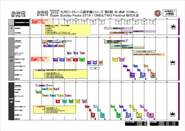 「秋の大会」 エントリーリスト・公式通知を公開しました